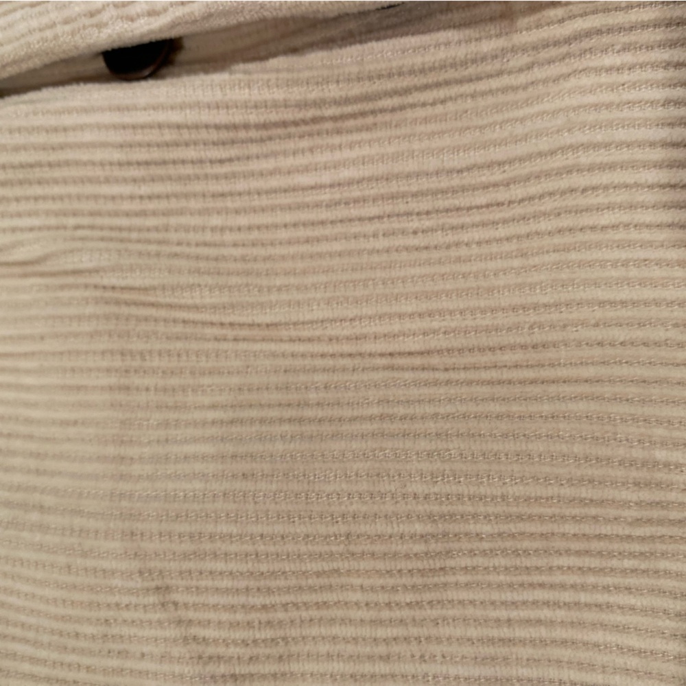 Cream corduroy button pants - Picture 6 of 12